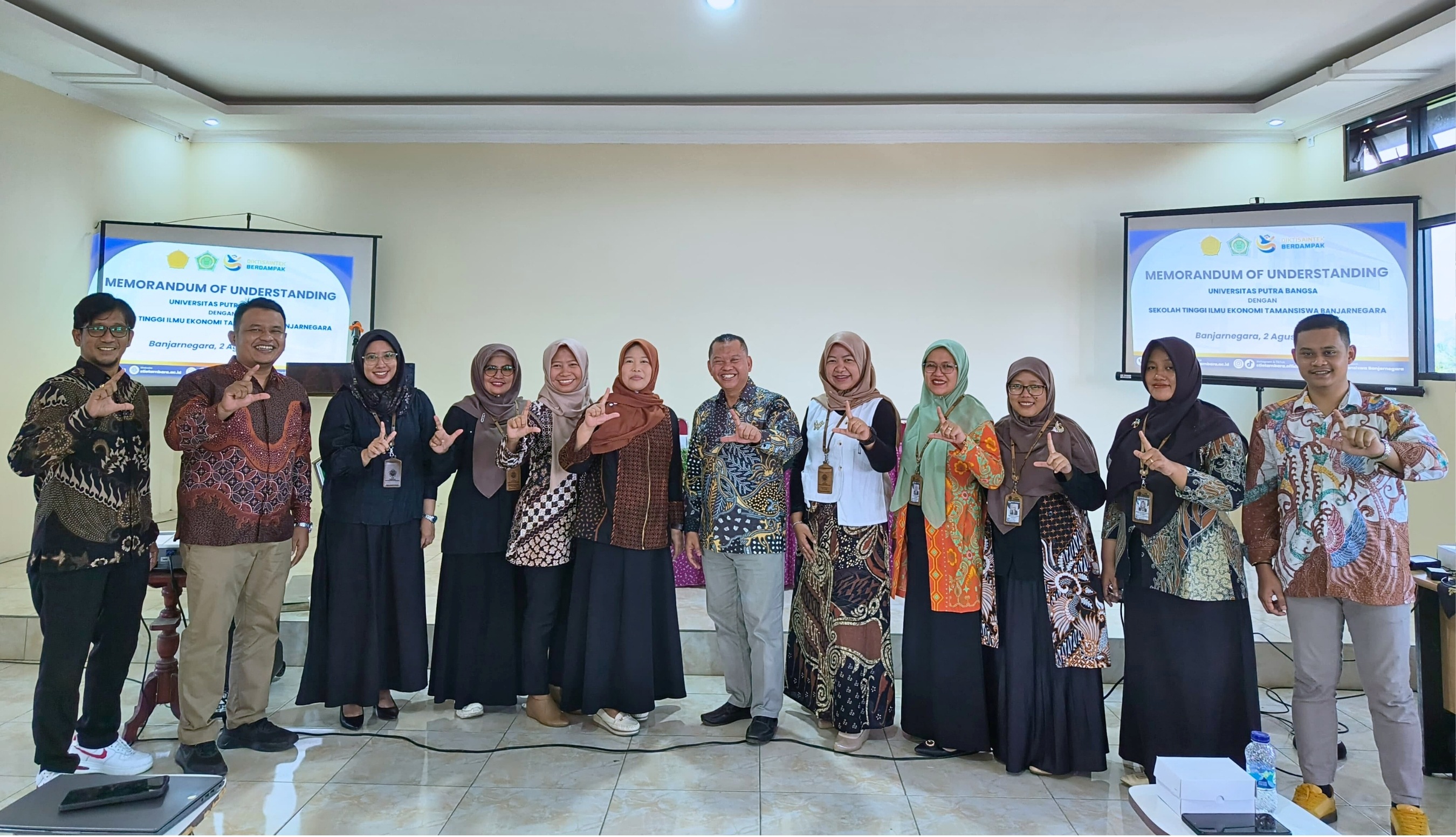 STIE Tamansiswa Banjarnegara Jalin Kerja Sama Dengan Universitas Putra Bangsa Untuk Perkuat Tridharma Perguruan Tinggi