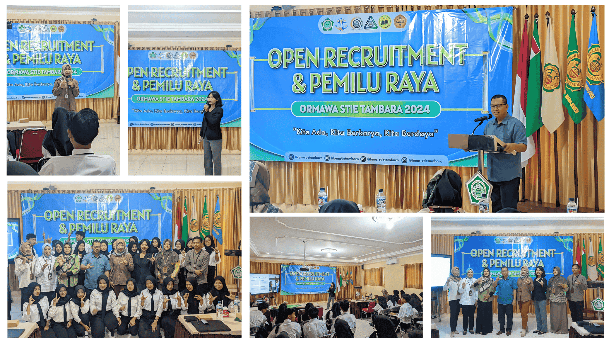 Open Recruitment Dan Pemilu Raya Ormawa STIE Tambara